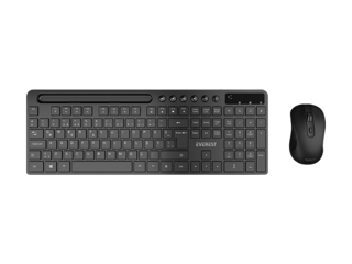 Everest KM-730 Siyah Kablosuz Q Multimedia Klavye 
