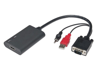 PRO-VHC20 VGA To HDMI Çevirici Kablo