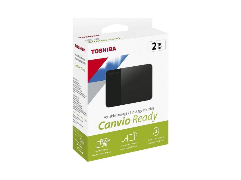 Toshiba Canvio Ready 2TB Usb 3.2 Gen1-HDTP320EK3AA